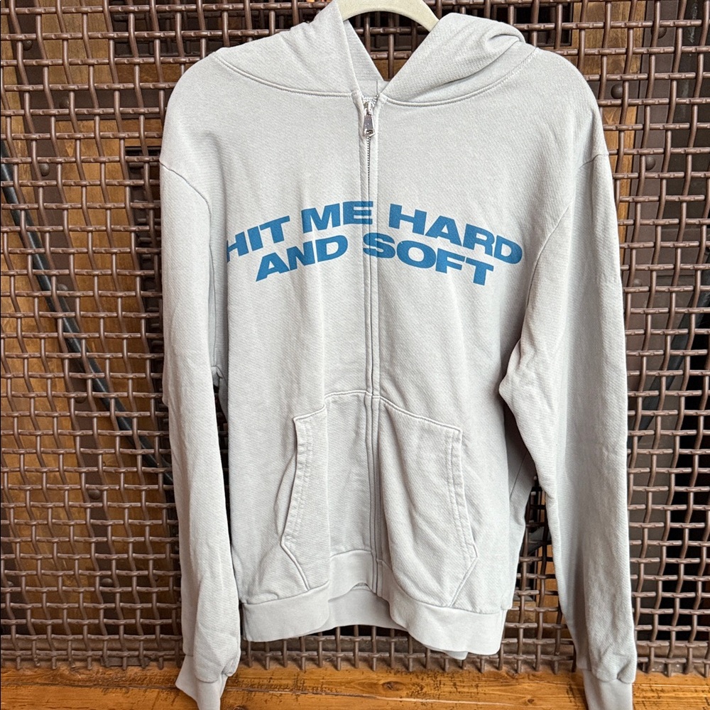 Billie Eilish “Hit Me Hard” Zipper Hoodie